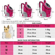 Pet Carrier Backpack Breathable — Adjustable Travel Bag with Reflective Strips for Cats & Dogs