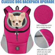 Pet Carrier Backpack Breathable — Adjustable Travel Bag with Reflective Strips for Cats & Dogs