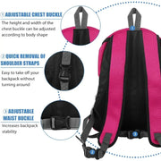 Pet Carrier Backpack Breathable — Adjustable Travel Bag with Reflective Strips for Cats & Dogs