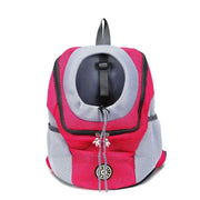 Pet Carrier Backpack Breathable — Adjustable Travel Bag with Reflective Strips for Cats & Dogs